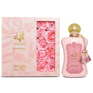 زجاجة عطر فاطمة – عطر شرقي فاخر برائحة الورد والمسك والفانيليا للنساء