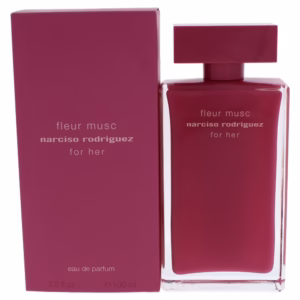 زجاجة عطر نارسيسو من Narciso Rodriguez – عطر نسائي فاخر بنفحات الورد والمسك وخشب الأرز